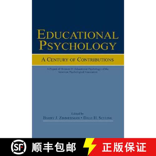 【3-4周达】Educational Psychology: A Century of Contributions: A Century of Contributions: A Project ... [9780805836820]