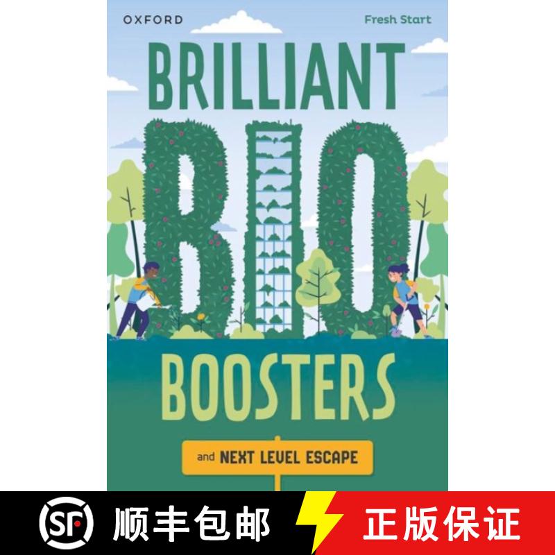 【2-3周达】Read Write Inc. Fresh Start Readers: Book 16: Brilliant Bio Boosters & Next Level Escape [9781382053112]