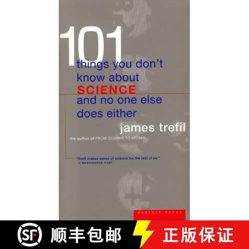 【3-4周达】101 Things You Don't Know About Science And No One Else Does Either [9780395877401]