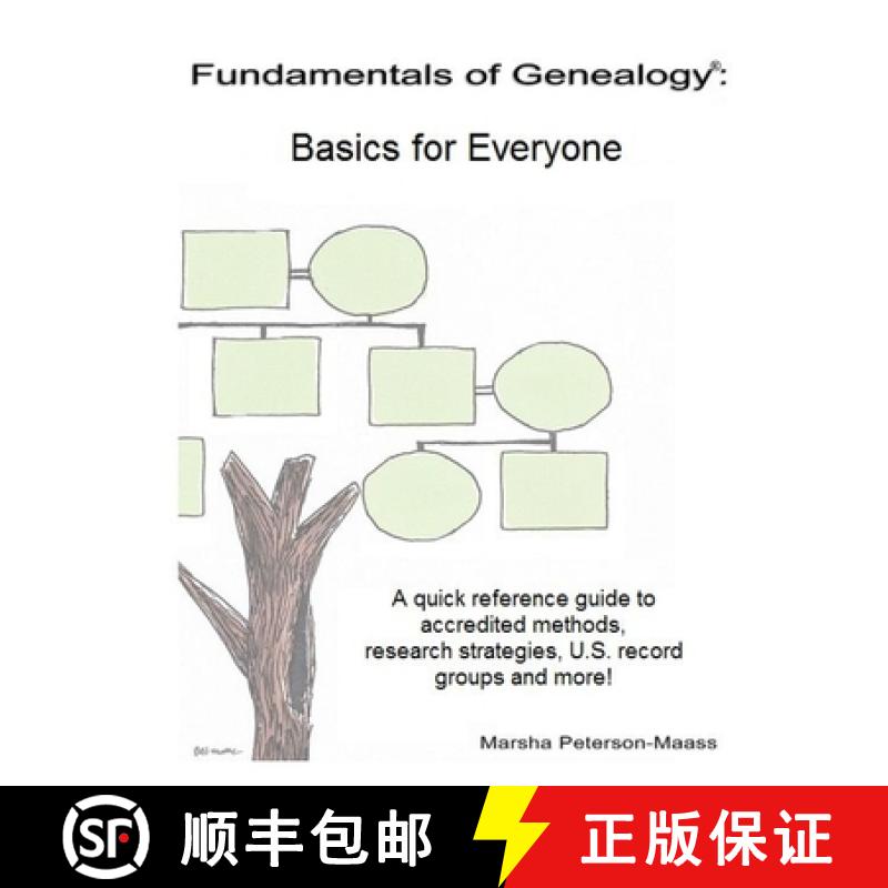 【2-3周达】Fundamentals of Genealogy: Basics for Everyone [9780578184166]