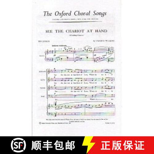 【3-4周达】See the Chariot at Hand (Vocal score) [9780193870710]