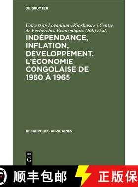 预订 Indépendance, inflation, développement. L'économie congolaise de 1960 à 1965 [9783111189840]