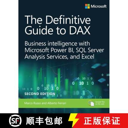 【3-4周达】Definitive Guide to DAX, The: Business intelligence for Microsoft Power BI, SQL Server Ana... [9781509306978]