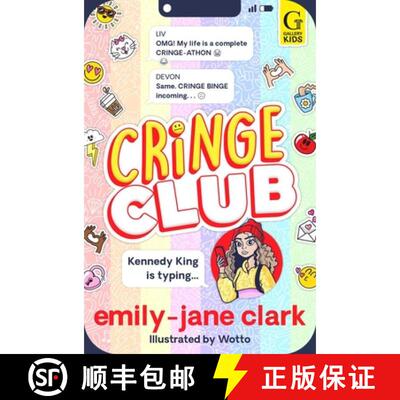 【3-4周达】Cringe Club : The bestselling, hilarious series for tweens, from award-winning author and ... [9781398543522]