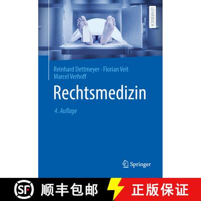 【3-4周达】Rechtsmedizin (4. Auflage 2024) (4. Auflage 2024) [9783662673041]