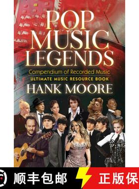 【3-4周达】Pop Music Legends : Compendium of Recorded Music [9781631959653]