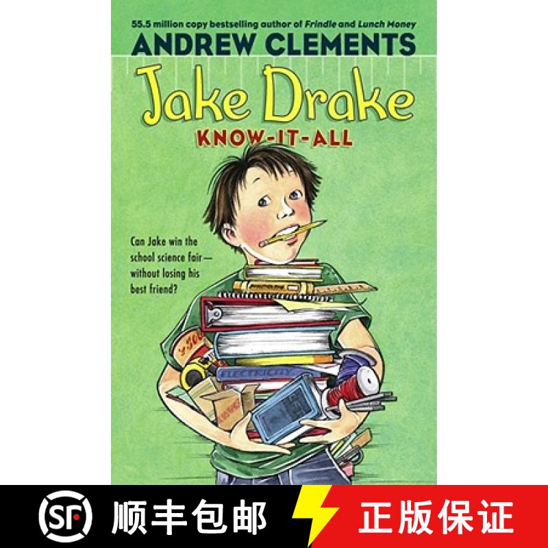 现货 杰克·德雷克，无所不知 Jake Drake, Know-It-All [9781416939313]