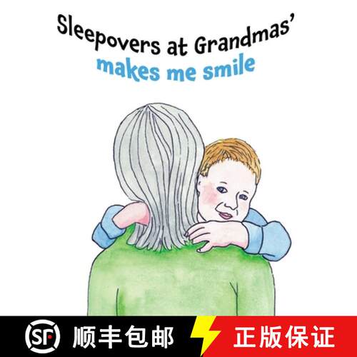 【3-4周达】精装 Sleepovers at Grandmas' makes me smile [9781068929212]