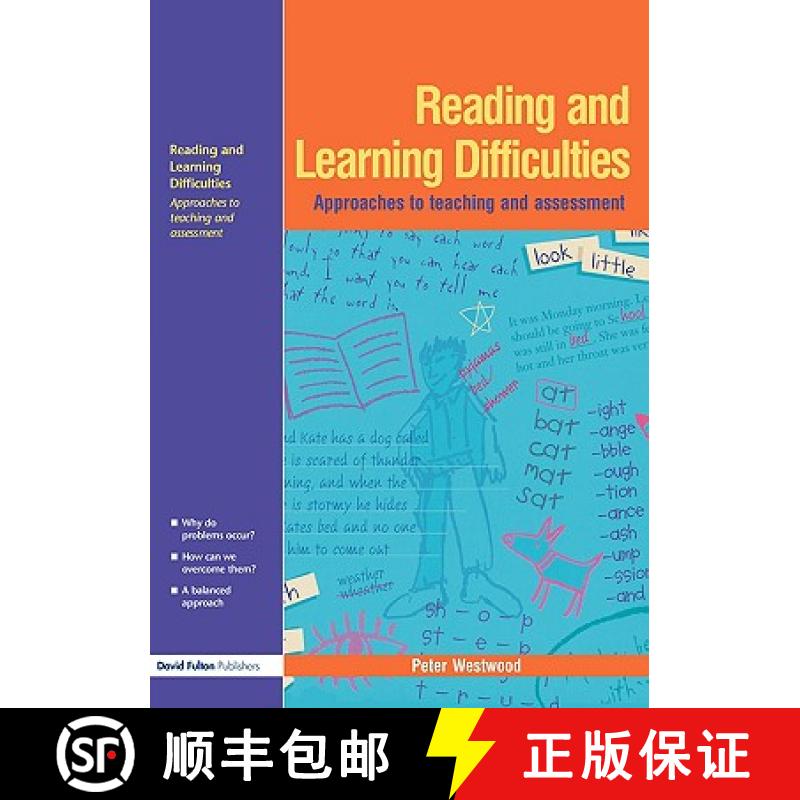 【3-4周达】Reading and Learning Difficulties: Approaches to Teaching and Assessment [9781843121961]