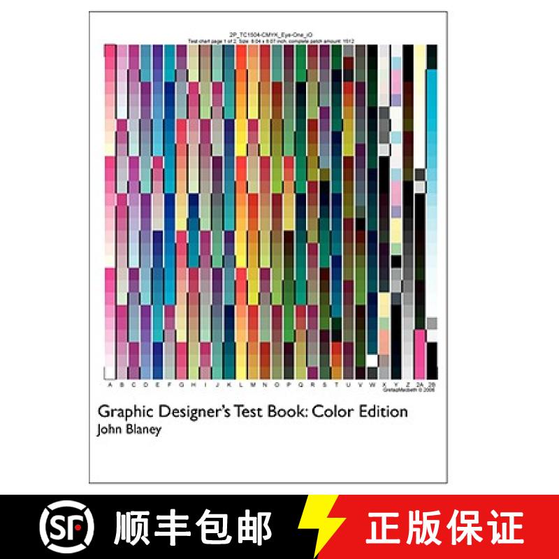 【2-3周达】Designer's Test Book Color Edition [9780615178479]