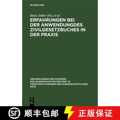 【3-4周达】精装 Erfahrungen Bei Der Anwendungdes Zıvilgesetzbuches in Der PRAXIS [9783112619834]