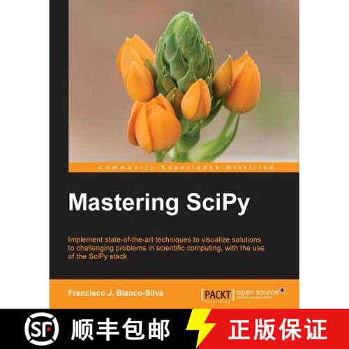 预订 Mastering SciPy [9781783984749]