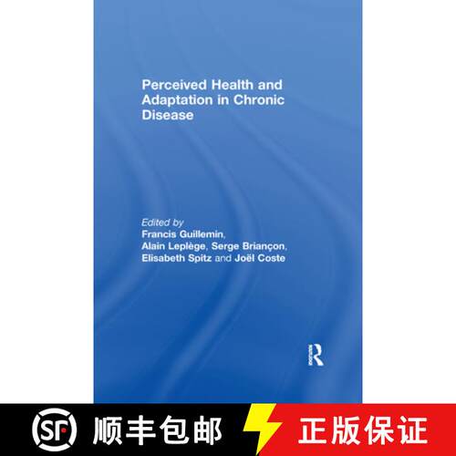 【3-4周达】Perceived Health and Adaptation in Chronic Disease [9780367224455]
