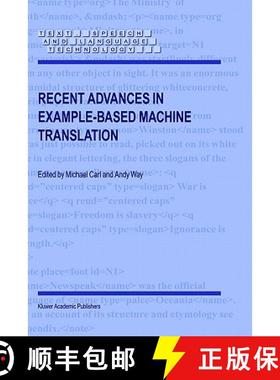 【3-4周达】Recent Advances in Example-Based Machine Translation [9781402014000]