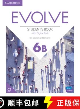 【3-4周达】Evolve Level 6b Student's Book with Digital Pack [With Access Code] [9781009237604]