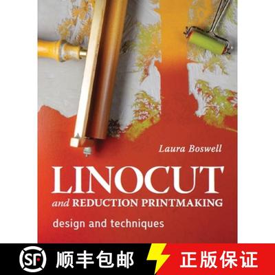 【3-4周达】Linocut and Reduction Printmaking: Design and Techniques [9780719840319]