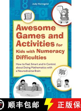 【3-4周达】Awesome Games and Activities for Kids with Numeracy Difficulties : How to Feel Smart and i... [9781787755635]