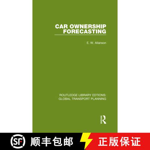 【3-4周达】精装 CAR OWNERSHIP FORECASTING (RLE, GLO [9780367744755]
