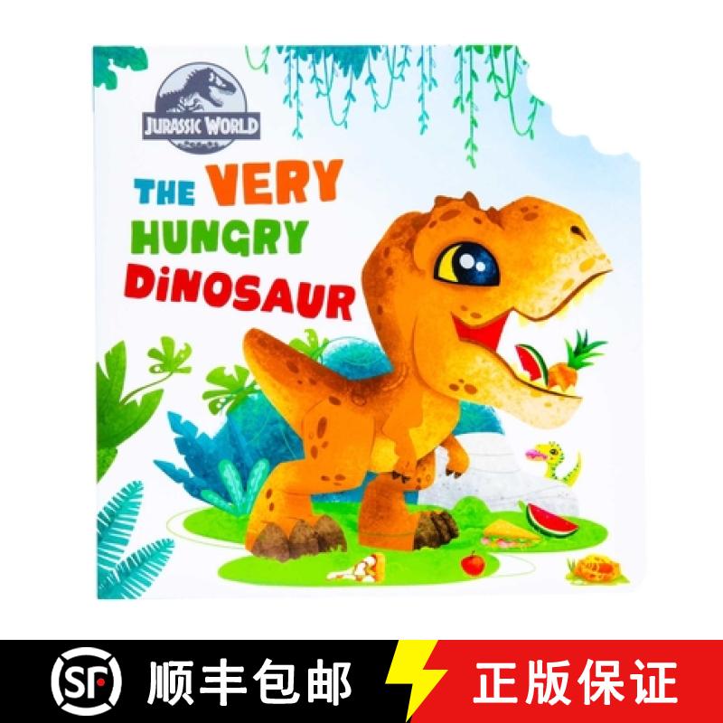 【2-3周达】Jurassic World: The Very Hungry Dinosaur: (Playpop) (Concepts Board Books for Kids, Educat... [9781647226671]