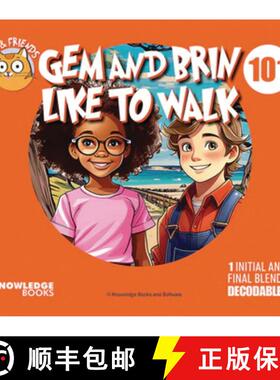 【3-4周达】Gem and Brin Like to Walk: Book 101 [9781923327016]