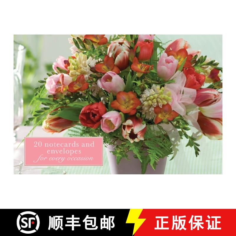 【2-3周达】Card Box of 20 Notecards and Envelopes: Freesias: A Delightful Pack of High-Quality Flower... [9780754825968]