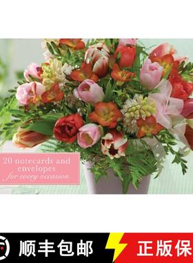 【3-4周达】Card Box of 20 Notecards and Envelopes: Freesias: A Delightful Pack of High-Quality Flower... [9780754825968]