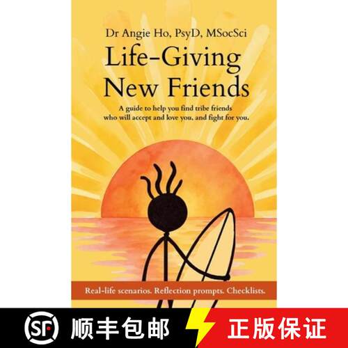 【3-4周达】Life-Giving New Friends: A Guide to Help You Find Tribe Friends Who Will Accept and Love Y... [9789819468904]