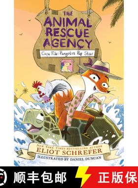 【3-4周达】The Animal Rescue Agency #2: Case File: Pangolin Pop Star [9780062982377]