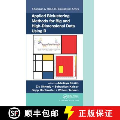 【3-4周达】精装 Applied Biclustering Methods for Big and High-Dimensional Data Using R [9781482208238]