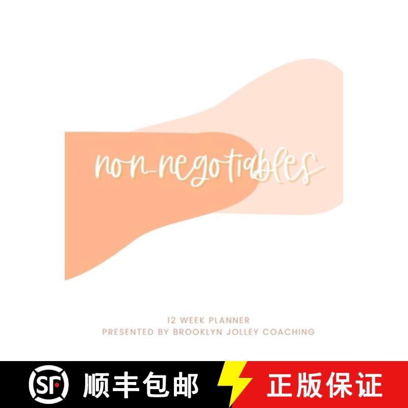 【4周达】Non-Negotiables 12 Week Planner [9781105176005]