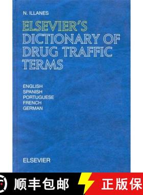 【3-4周达】Elsevier's Dictionary of Drug Traffic Terms: In English, Spanish, Portuguese, French and G... [9780444819376]