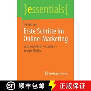 Marketing Suchmaschinen Medien Erste Soziale 4周达 9783658165697 Schritte Content Online