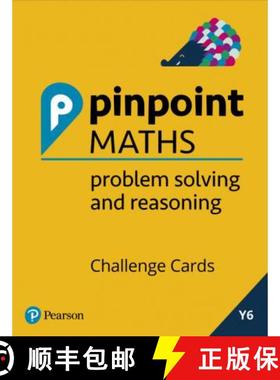 【3-4周达】Pinpoint Maths Year 6 Problem Solving and Reasoning Challenge Cards: Y6 Problem Solving an... [9781292254692]