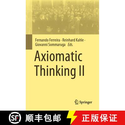 【3-4周达】精装 Axiomatic Thinking II [9783030777982]