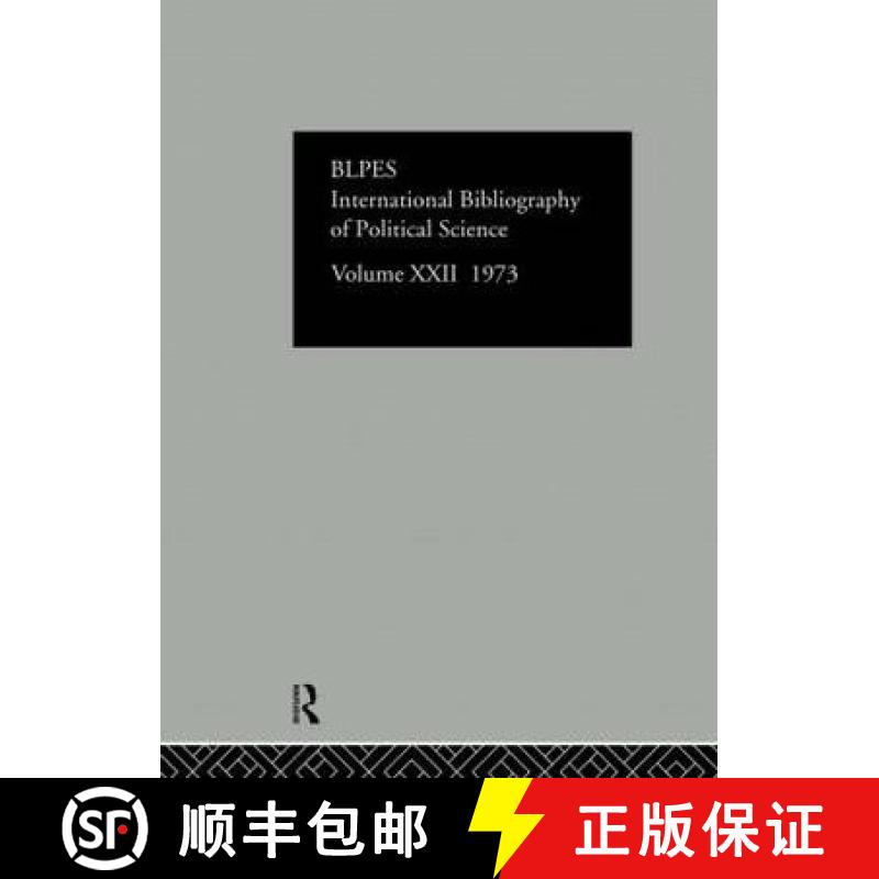 【3-4周达】Ibss: Political Science: 1973 Volume 22 [9780422747806]