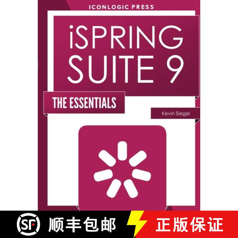 预订 iSpring Suite 9: The Essentials [9781944607579]