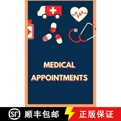 【3-4周达】Medical Appointments: Personal Health Record Keeper and Logbook [9783755116585]