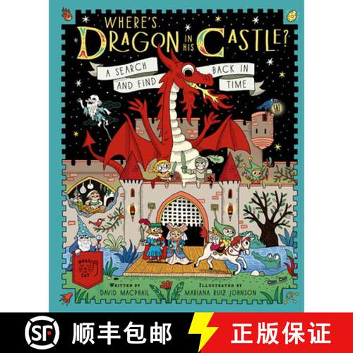 精装 Where's Dragon in His Castle? : A Search and Find Back in Time [9781917366243]