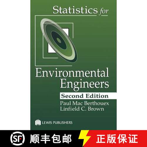 【3-4周达】精装 Statistics for Environmental Engineers, Second Edition [9781566705929]