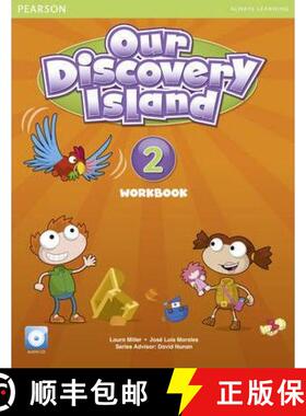 【3-4周达】Our Discovery Island American Edition Workbook with Audio CD 2 Pack [9781447900689]