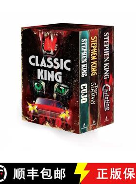 【3-4周达】Classic King Boxed Set 1: Christine, Cujo, Pet Sematary (Boxed Set) (Boxed Set) [9781668075890]
