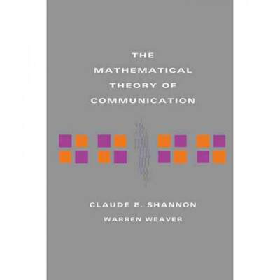 现货 通信的数学理论 The Mathematical Theory of Communication [9780252725487]