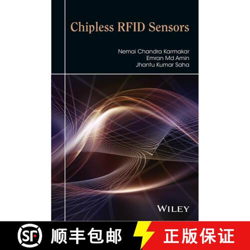 【3-4周达】精装 Chipless Rfid Sensors [Wiley电子电气工程] [9781118936009]