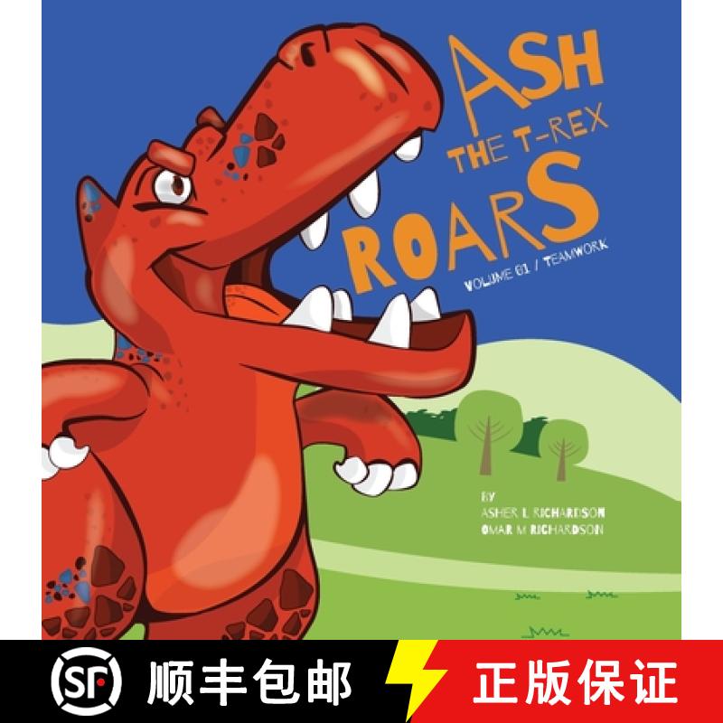 【3-4周达】Ash the T-Rex: ROARS Vol. 01 / Team Work [9781735497242]