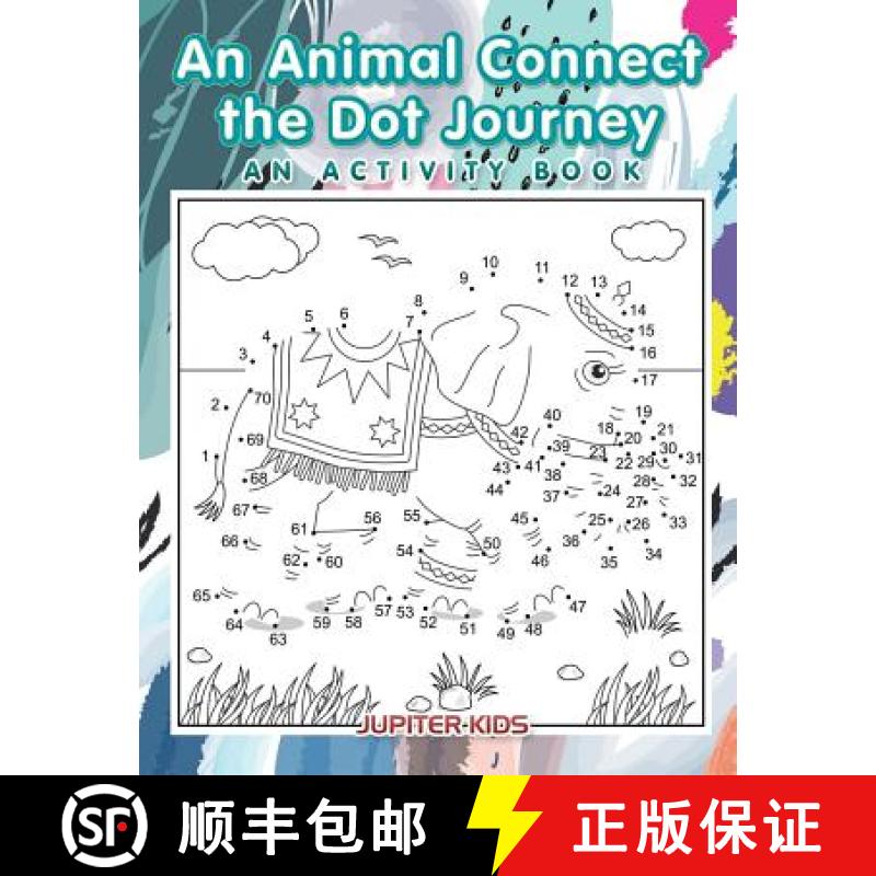 【3-4周达】An Animal Connect the Dot Journey: An Activity Book [9781683261780]