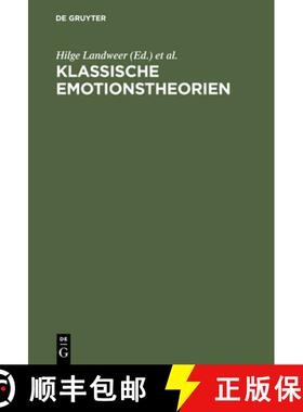 预订 Klassische Emotionstheorien: Von Platon bis Wittgenstein [9783110188653]