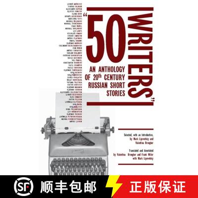 【3-4周达】精装 50 Writers : An Anthology of 20th Century Russian Short Stories [9781936235148]