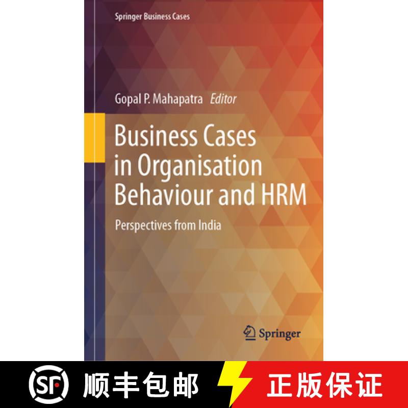 【3-4周达】Business Cases in Organisation Behaviour and HRM : Perspectives from India [9789819920303]