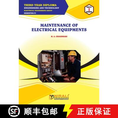 【3-4周达】Maintenance of Electrical Equipments (22625) [9789389686890]