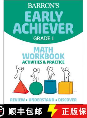 【3-4周达】Barron's Early Achiever: Grade 1 Math Workbook Activities & Practice [9781506281353]